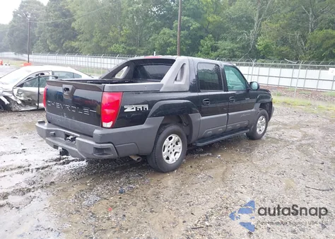 2004 Chevrolet Avalanche 1500 from USA, damaged, VIN 3GNEC12T14G118884